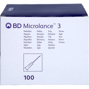Bd Microlance Kanüle 22 G 1 0,7x25 mm 100 St