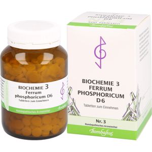 BIOCHEMIE 3 Ferrum phosphoricum D 6 Tabletten