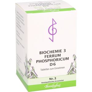 BIOCHEMIE 3 Ferrum phosphoricum D 6 Tabletten