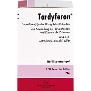 TARDYFERON Depot-Eisen(II)-sulfat 80 mg Retardtabletten