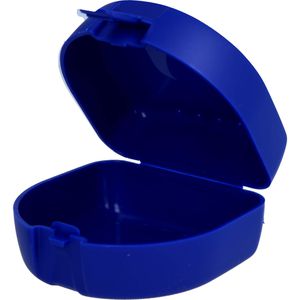 Prothesen Zahnspangenbox universal dunkelblau 1 St