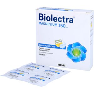 BIOLECTRA Magnesium 150 mg Zitrone Brausetabletten