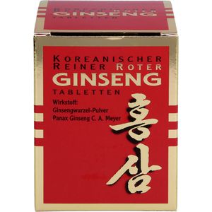 KOREANISCHER Reiner Roter Ginseng 300 mg Tabletten