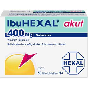     IBUHEXAL akut 400 Filmtabletten
