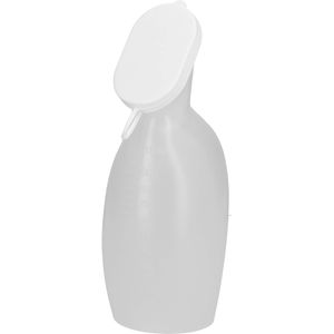 Urinflasche f.Frauen Kunststoff m.Deckel milchig 1 St 1 St