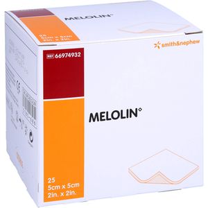 MELOLIN 5x5 cm Wundauflagen steril