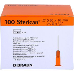 STERICAN Ins.Einm.Kan.0,5x16 mm