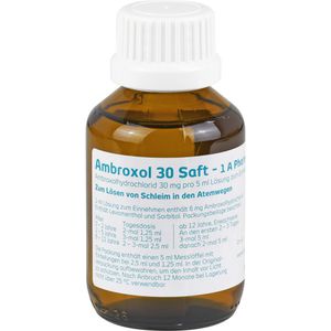 AMBROXOL 30 Saft-1A Pharma