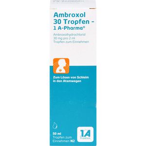 Ambroxol 30 Tropfen-1A Pharma 50 ml