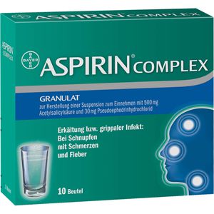 ASPIRIN COMPLEX Btl.m. Gran.z.Herst.e.Susp.z.Einn.