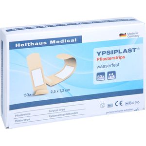 PFLASTERSTRIPS YPSIPLAST wasserfest 2,5x7,2 cm