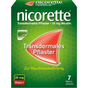 Nicorette Tx Pflaster 25 mg 7 St