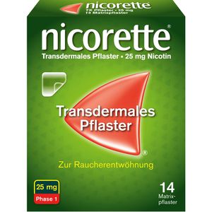 Nicorette Tx Pflaster 25 mg 14 St
