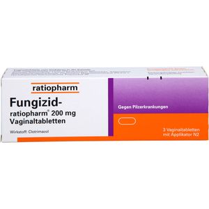 FUNGIZID-ratiopharm 200 mg Vaginaltabletten