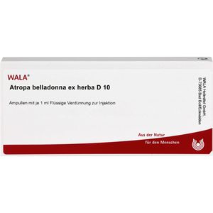 WALA ATROPA belladonna ex Herba D 10 Ampullen