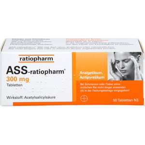 Ass-ratiopharm 300 mg Tabletten 50 St