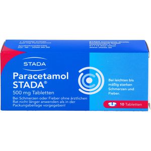 Paracetamol Stada 500 mg Tabletten 10 St 10 St