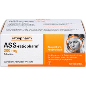 Ass-ratiopharm 300 mg Tabletten 100 St 100 St