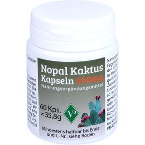 NOPAL Kaktus 500 mg Kapseln
