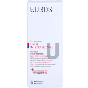 EUBOS TROCKENE Haut Urea 5% Gesichtscreme