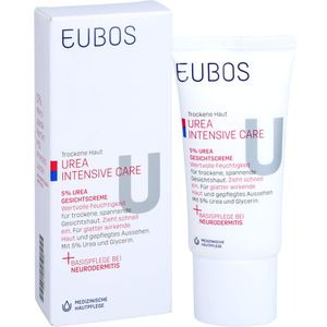 EUBOS TROCKENE Haut Urea 5% Gesichtscreme