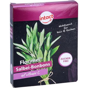 FLORIMEL Salbeibonbons m.Vitamin C zuckerfrei