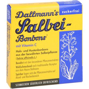DALLMANN'S Salbeibonbons zuckerfrei