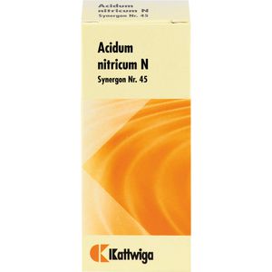 SYNERGON KOMPLEX 45 Acidum nitricum N Tropfen
