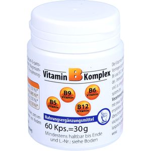 Vitamin B Komplex Kapseln 60 St 60 St