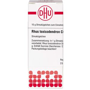 RHUS TOXICODENDRON C 6 Globuli