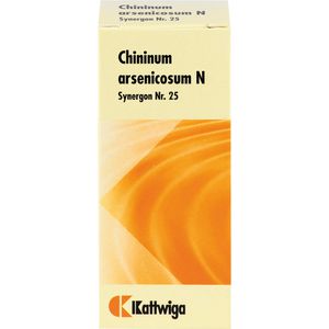 SYNERGON KOMPLEX 25 Chininum arsenicosum N Tabl.