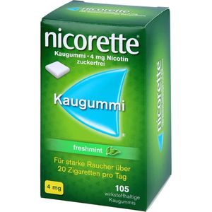 NICORETTE Kaugummi 4 mg freshmint