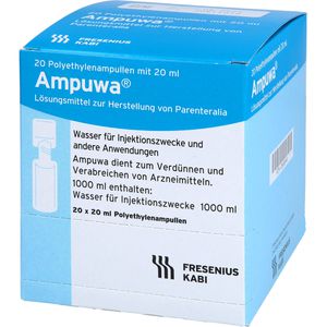 AMPUWA Plastikampullen Injektions-/Infusionslsg.