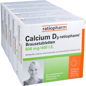 CALCIUM D3-ratiopharm Brausetabletten