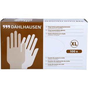 VINYL Handschuhe ungepudert Gr.XL