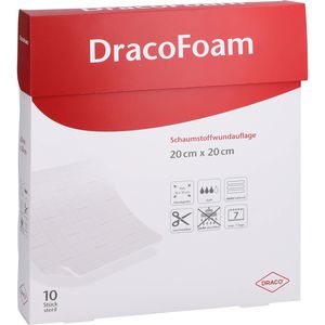 DRACOFOAM Schaumstoff Wundauflage 20x20 cm