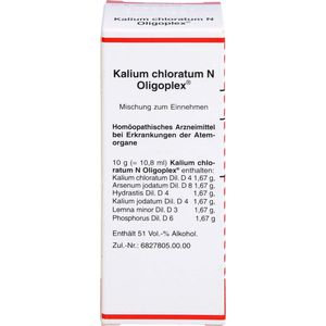 KALIUM CHLORATUM N Oligoplex Liquidum