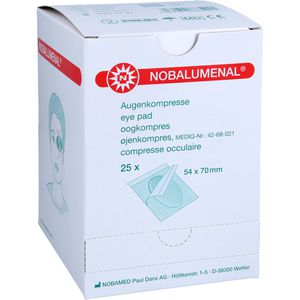 NOBALUMENAL Augenkompr.54x70 mm steril