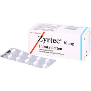 ZYRTEC 10 mg Filmtabletten