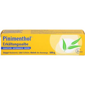 Pinimenthol Erkältungssalbe Eucal./Kiefern./Menth. 100 g