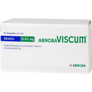 ABNOBAVISCUM Abietis 0,02 mg Ampullen