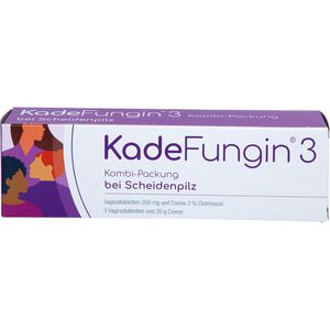 KADEFUNGIN 3 combip.20 g cream+3 vaginal tbl.