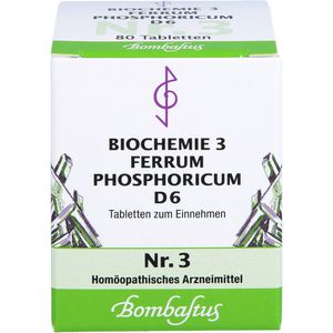 Bombastus BIOCHEMIE 3 Ferrum phosphoricum D 6 Tabletten