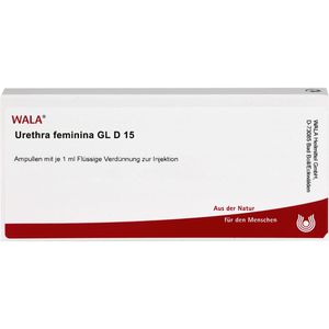 WALA URETHRA feminina GL D 15 Ampullen