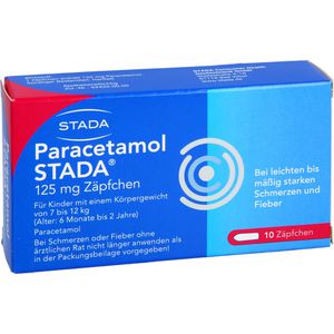 PARACETAMOL STADA 125 mg Zäpfchen