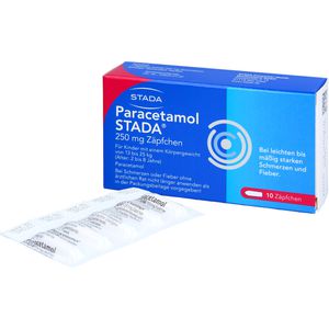 Paracetamol Stada 250 mg Zäpfchen 10 St