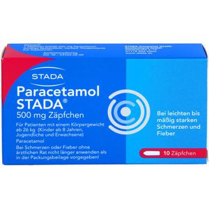 Paracetamol Stada 500 mg Zäpfchen 10 St 10 St