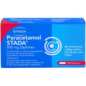 PARACETAMOL STADA 500 mg Zäpfchen