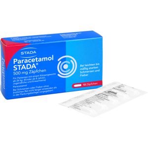PARACETAMOL STADA 500 mg Zäpfchen