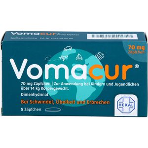 Vomacur 70 Suppositorien 5 St 5 St